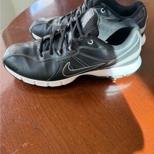 Nike Golf Shoes with Black and White Soles, size 9